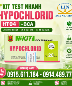 KIT TEST NHANH HYPOCHLORID HT04 -BCA