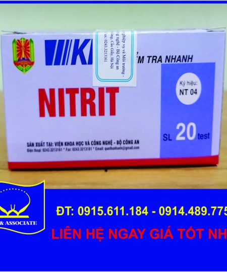KIT TEST NHANH NITRIT NT04 - BCA