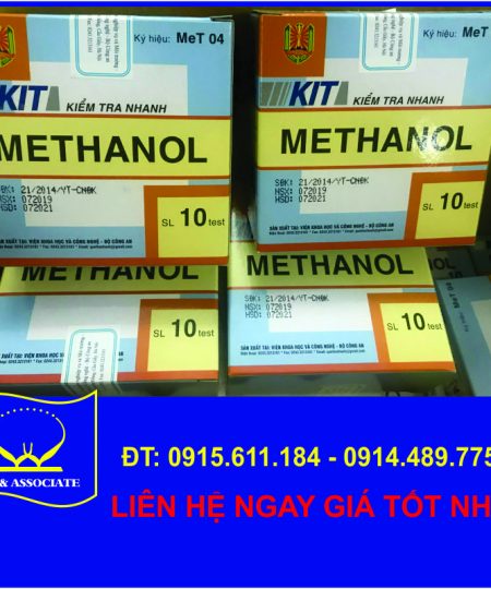 KIT TEST NHANH METANOL TRONG RƯỢU MET04 - BCA