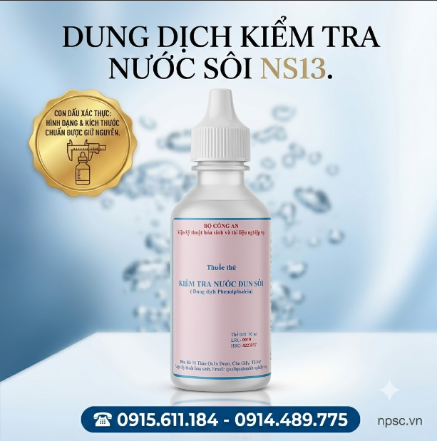 DUNG DỊCH KIỂM TRA NƯỚC SÔI -BCA