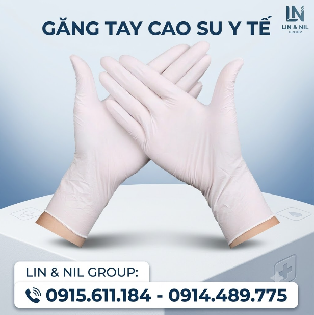 GĂNG TAY CAO SU Y TẾ