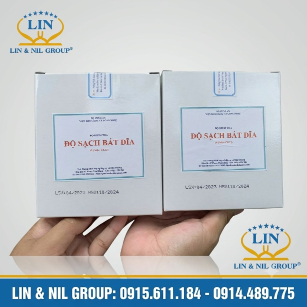 KIT TEST NHANH ĐỘ SẠCH BÁT ĐĨA CK13-BCA